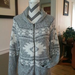 Reserved not for saleBethany Moda zip up sweater L